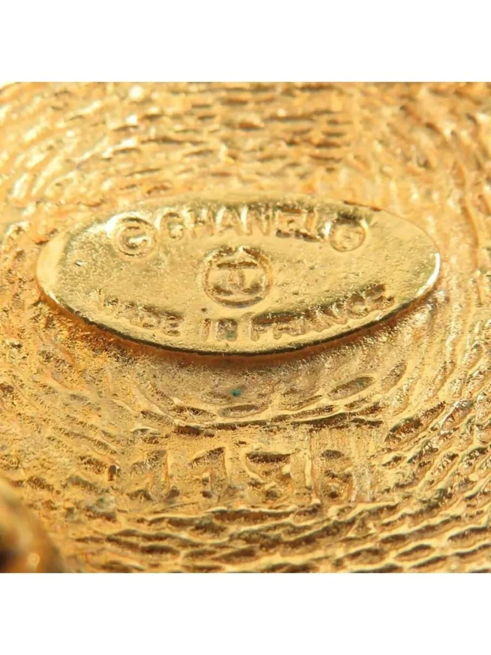 Chanel Brooch CC Logo
